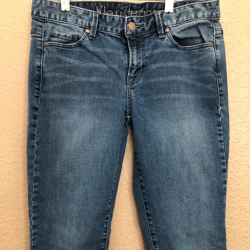 Calvin Klein straight jeans, size 4